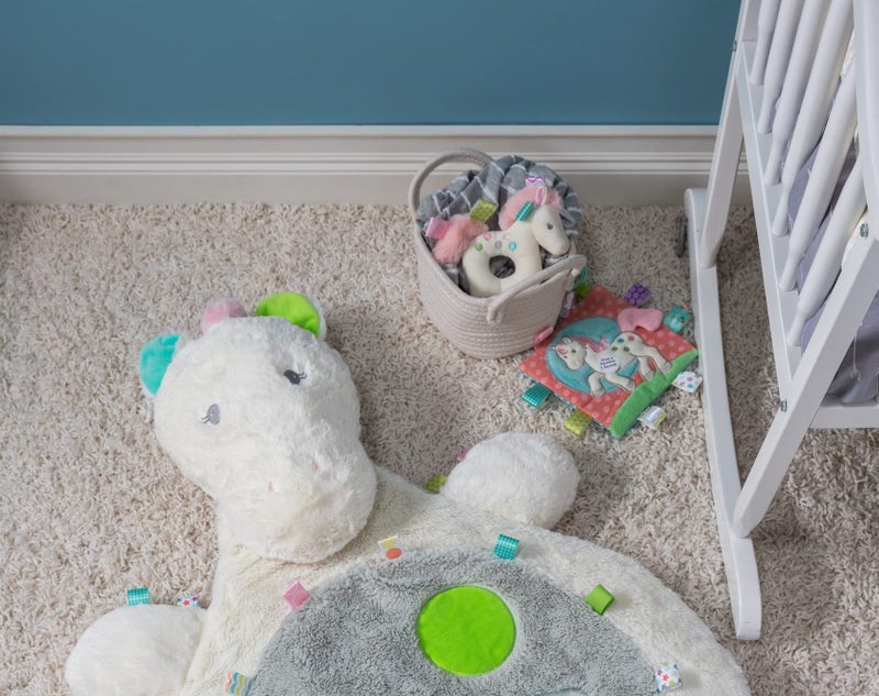 Taggies Embroidered Soft Ring Rattle  Painted Pony  6-Inches - Image 3